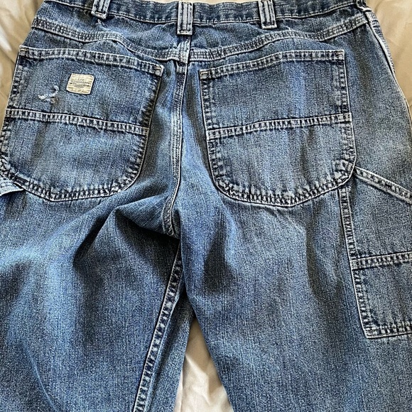 Vintage Lee Dungarees Carpenter Jeans - Picture 2 of 6